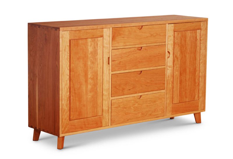 Dovetail Credenza Drawers with Doors