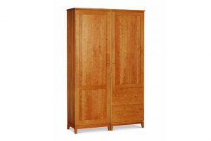 Harrison Double Armoire with 2 deep drawers