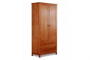 Harrison Two Drawer Armoire with 2 deep drawers