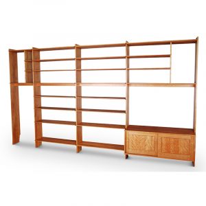 Eclectically Divided Wall Unit