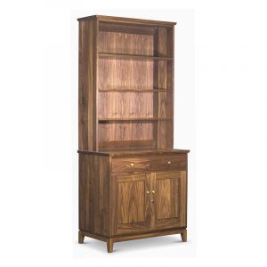 Walnut Server and Hutch