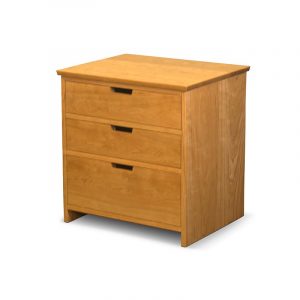 Three Drawer Nightstand in Cherry
