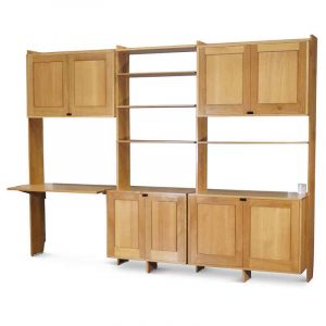 Integrated Wall System in White Oak