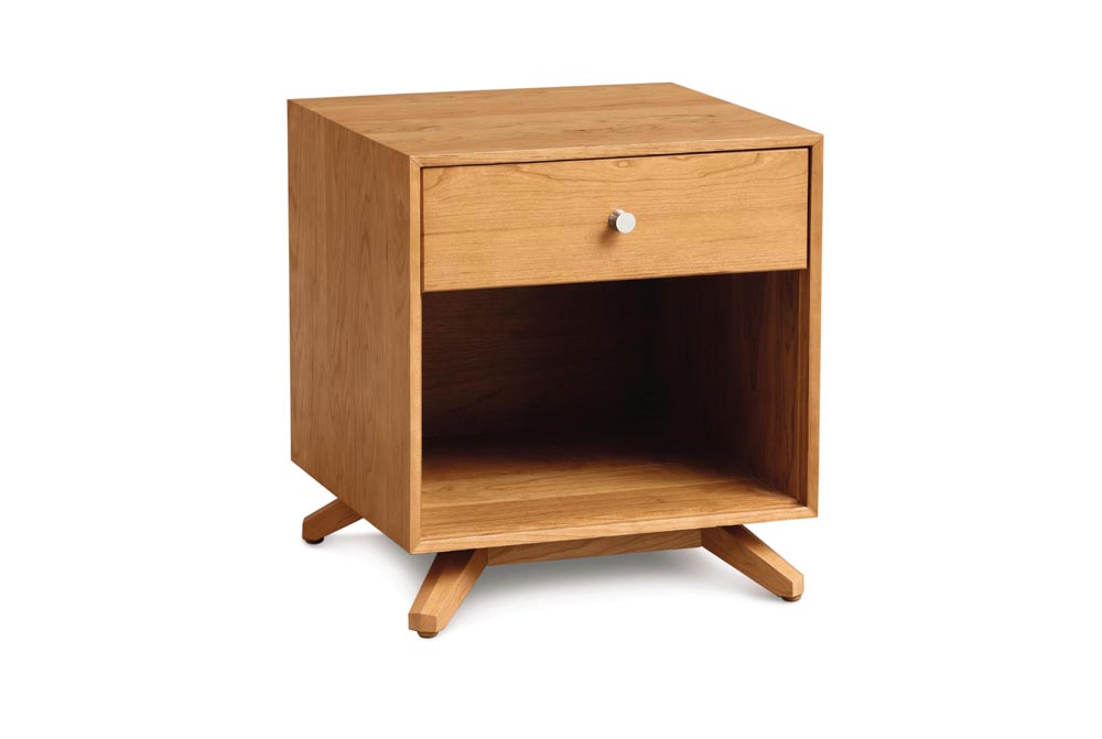 Astrid One Drawer Nightstand by Copeland Furniture - Image 2