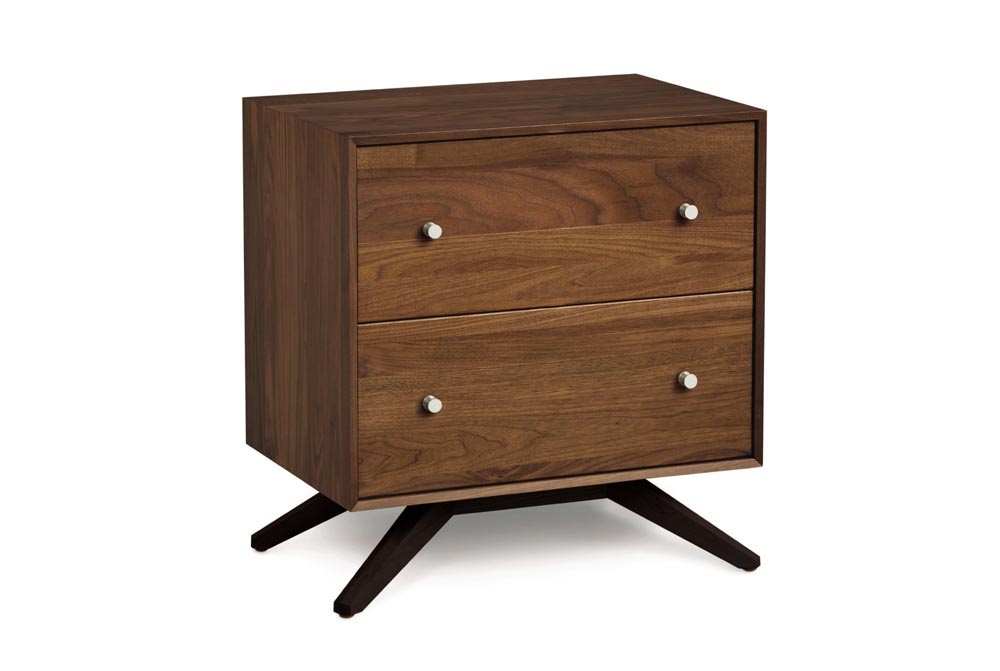 Astrid Two Drawer Nightstand by Copeland Furniture - Image 5