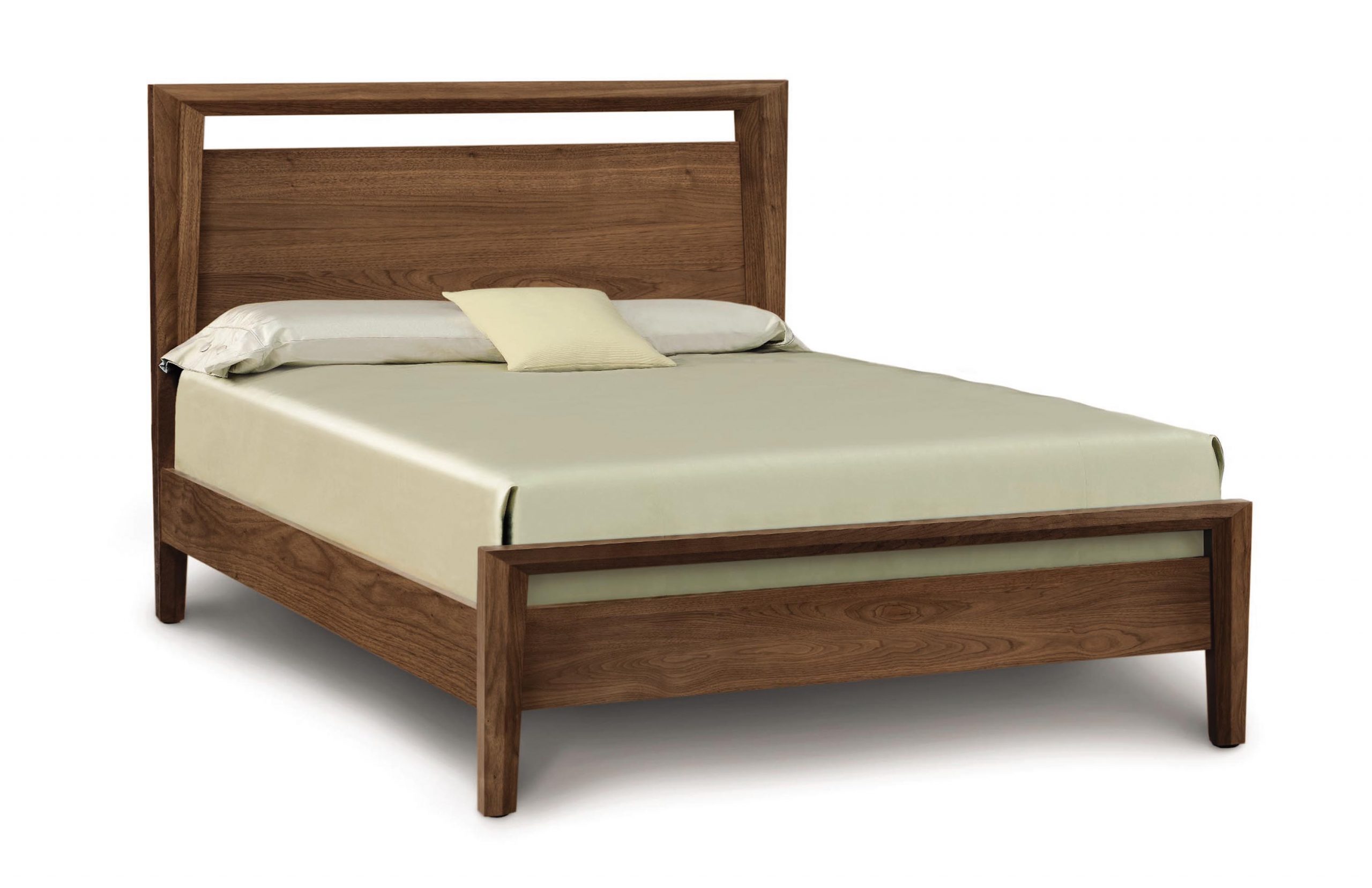Mansfield Platform Bed with Tall Headboard by Copeland Furniture - Image 3